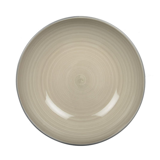 United Taupe Hollow Plate - Coachella