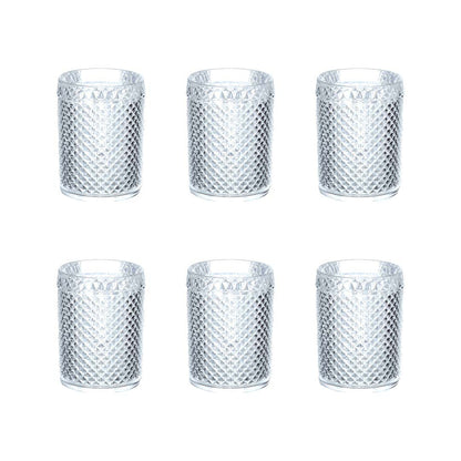 Transparent diamond -transparent acrylic lenses - lot 6