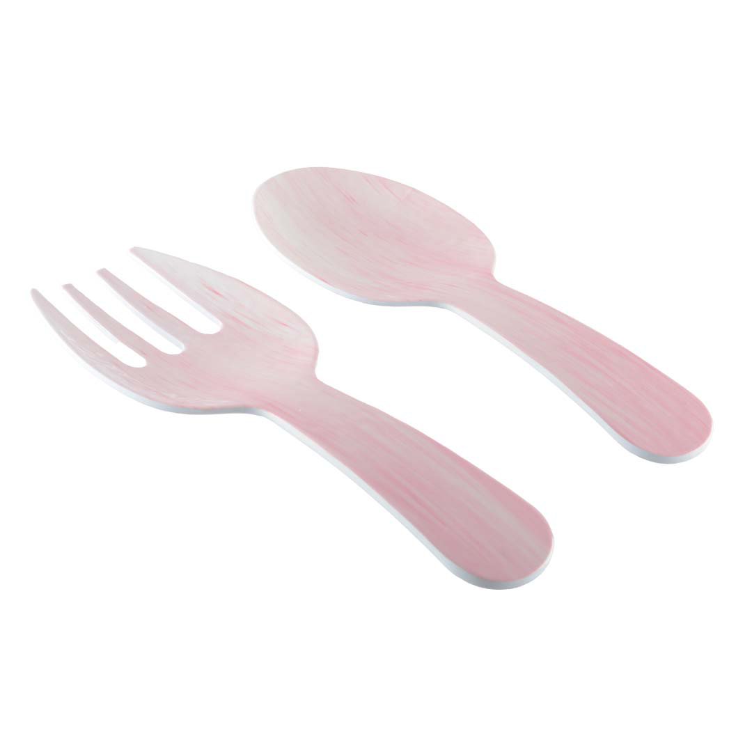 Rose salad cover in melamine 27x9.5x1cm