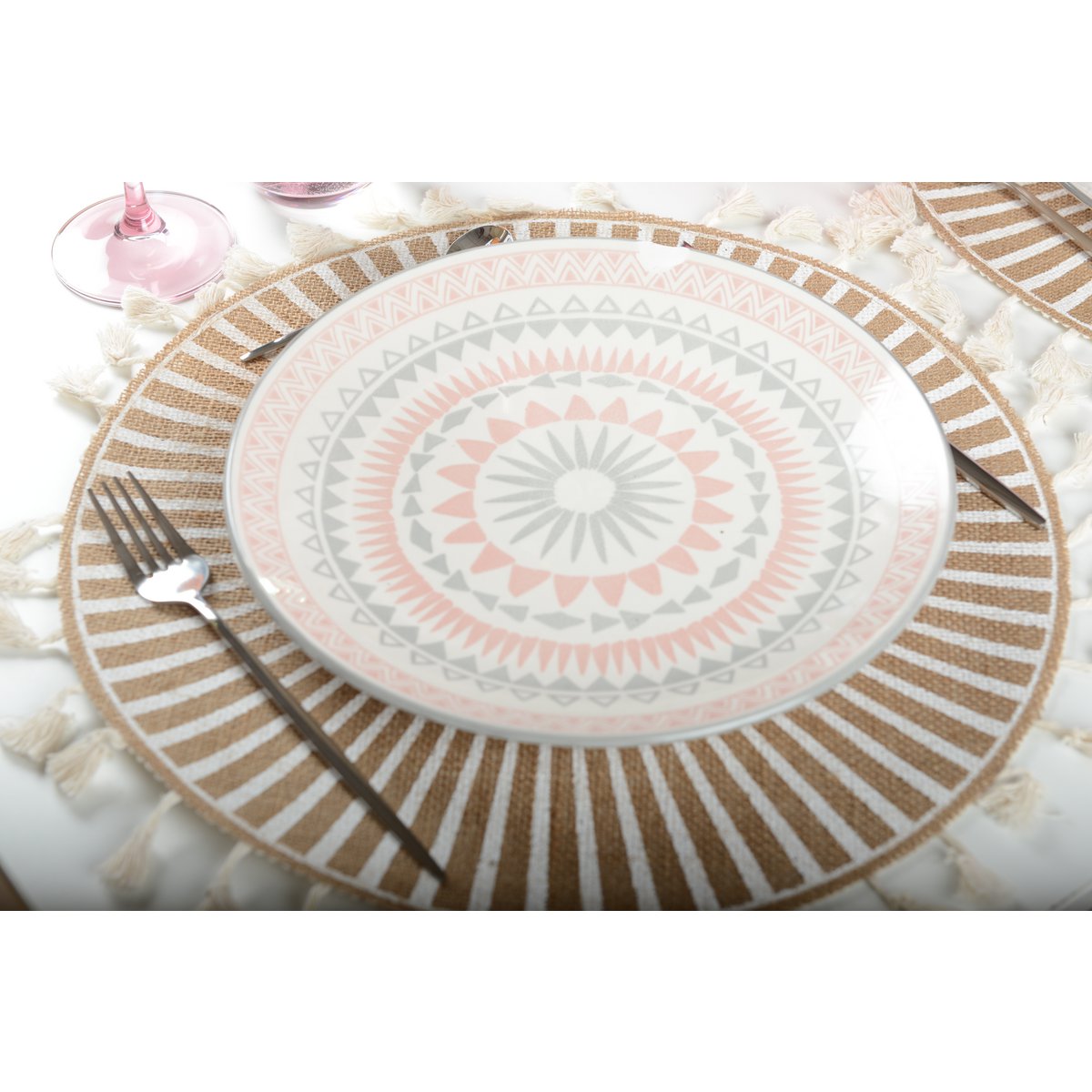 Rose Flat Plate - Coachella