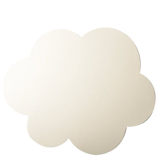 LEATHERETTE PLATE UNDER WHITE CLOUD