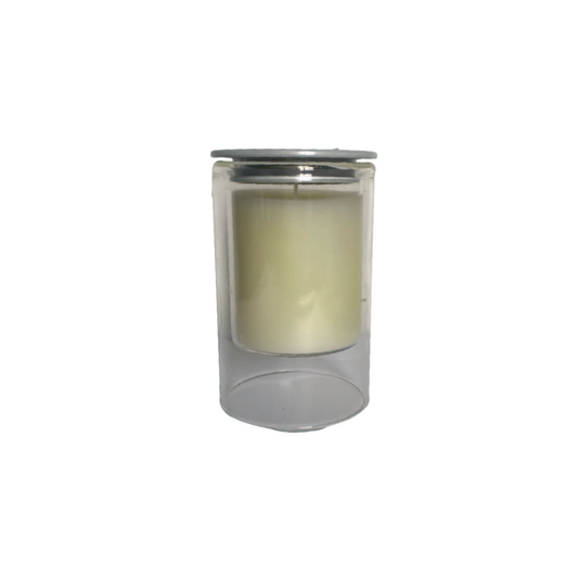شموع بيضاء - مسك - عطر 7x11.3 سم