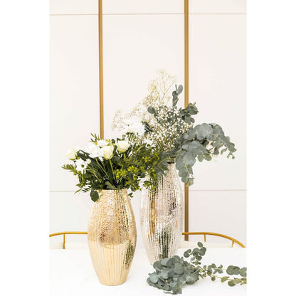 VASE DORE BRILLIANT 20X20X38CM