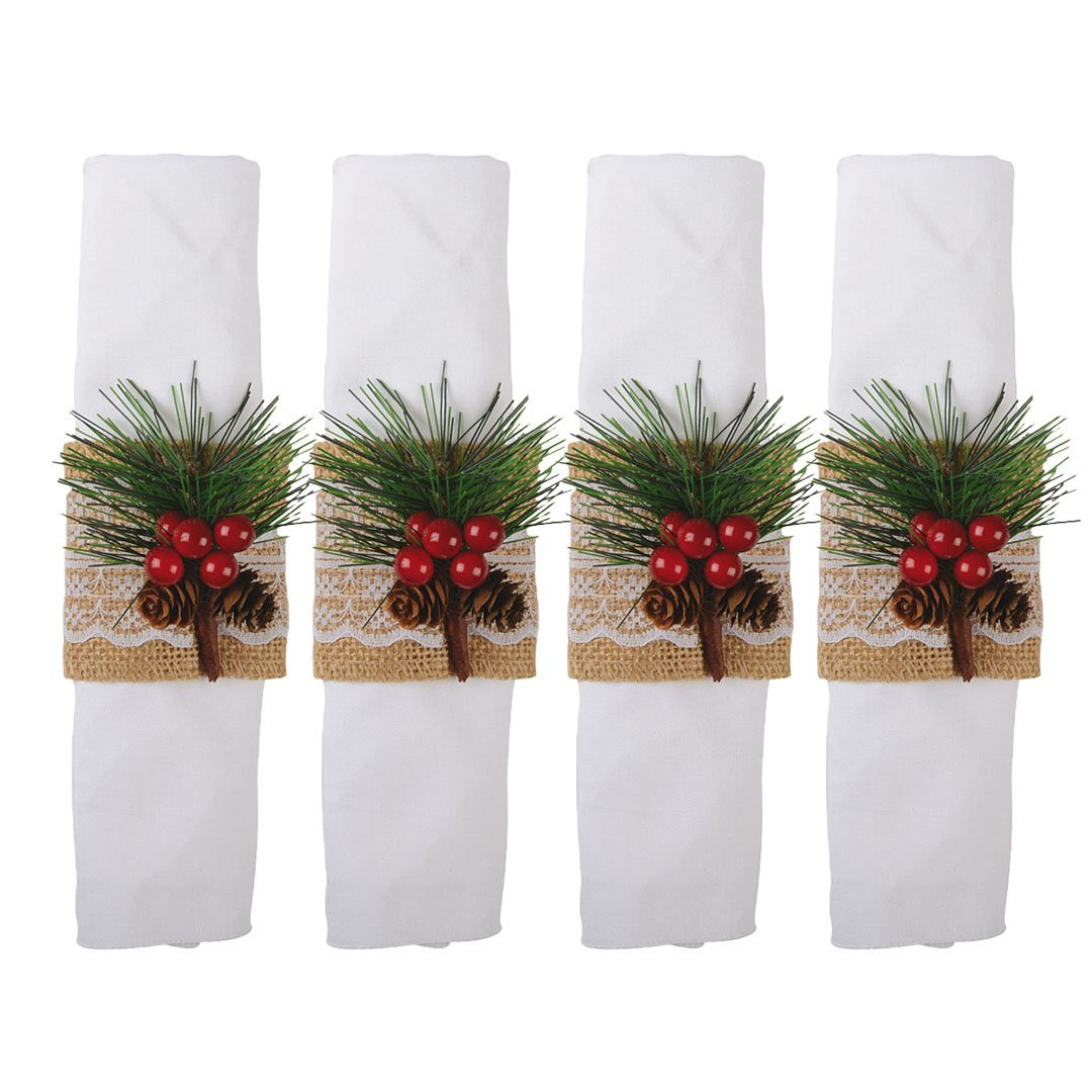 Napkin rings - set of 4