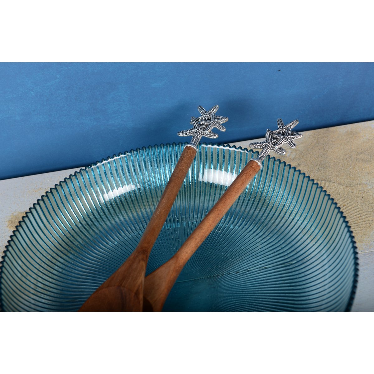 Starfish salad cutlery