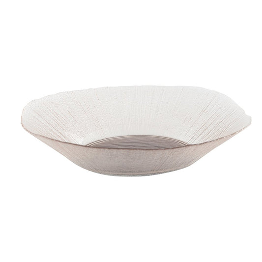 Salad salad oval transparent sand front 30 cm
